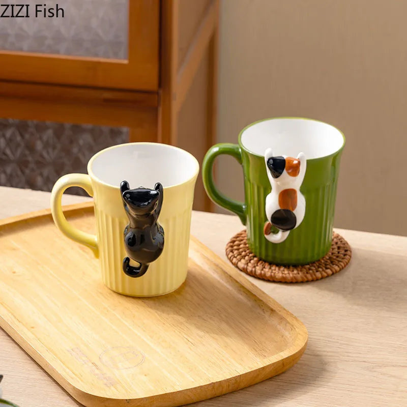 Whiskers & Whimsy: The Purr-fect Cat Mug for Coffee Lovers