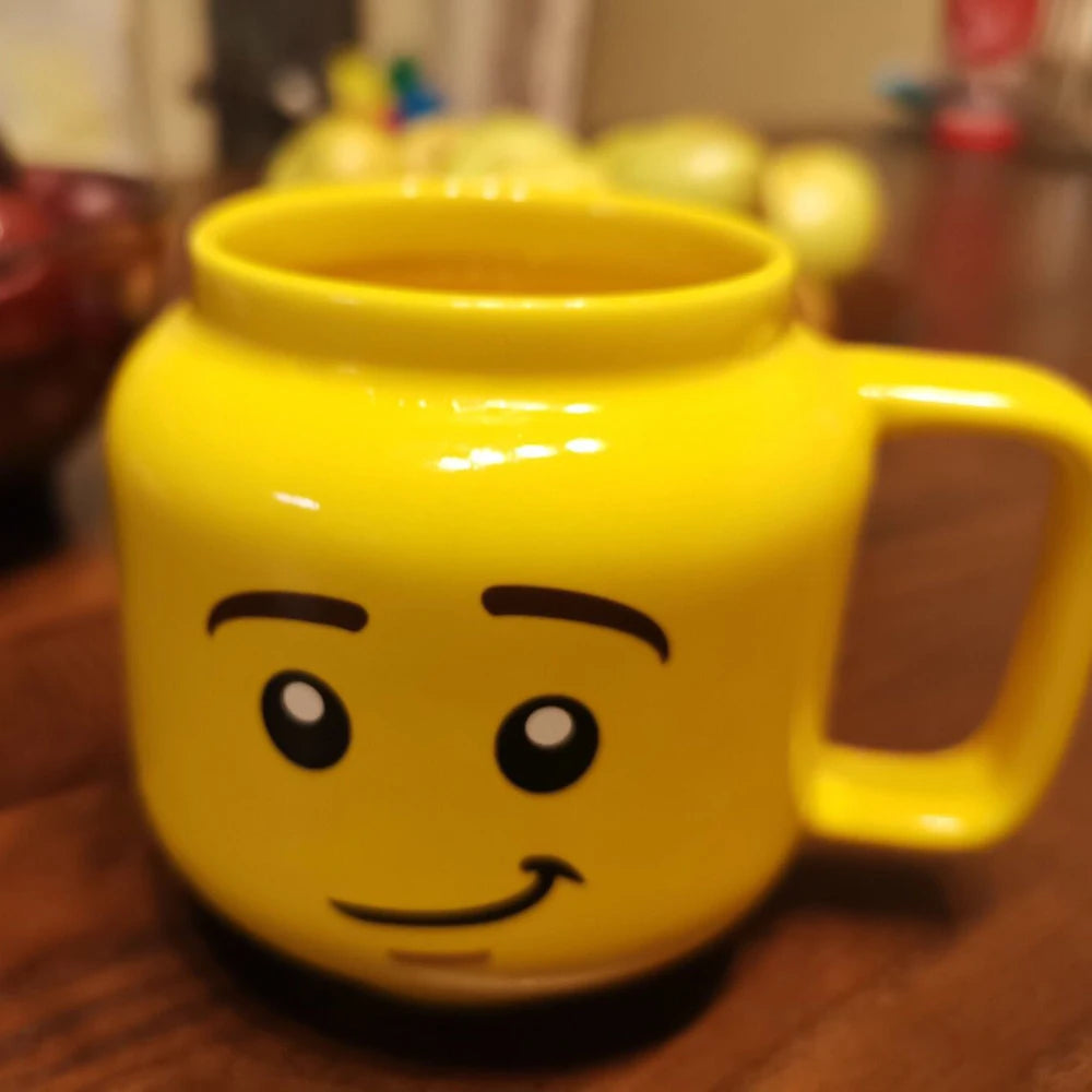 Cheeky Charm Cartoon Mug: Sip with a Smile!