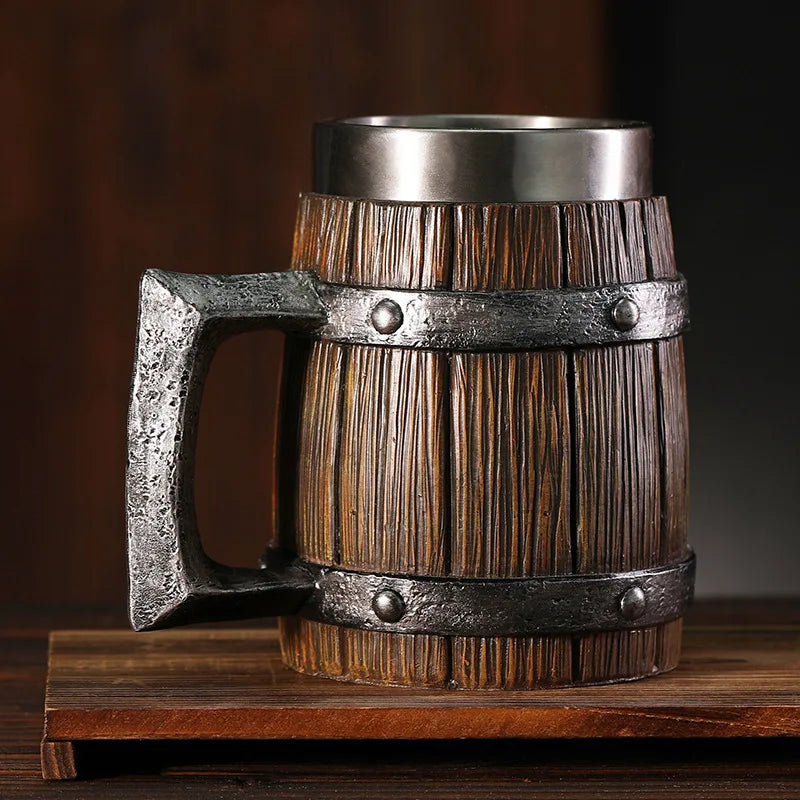 Crafty Cedar Beer & Coffee Mug: The Perfect Sip for Every Brew 500ml