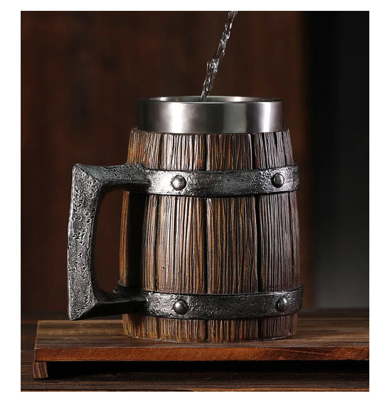 Crafty Cedar Beer & Coffee Mug: The Perfect Sip for Every Brew 500ml