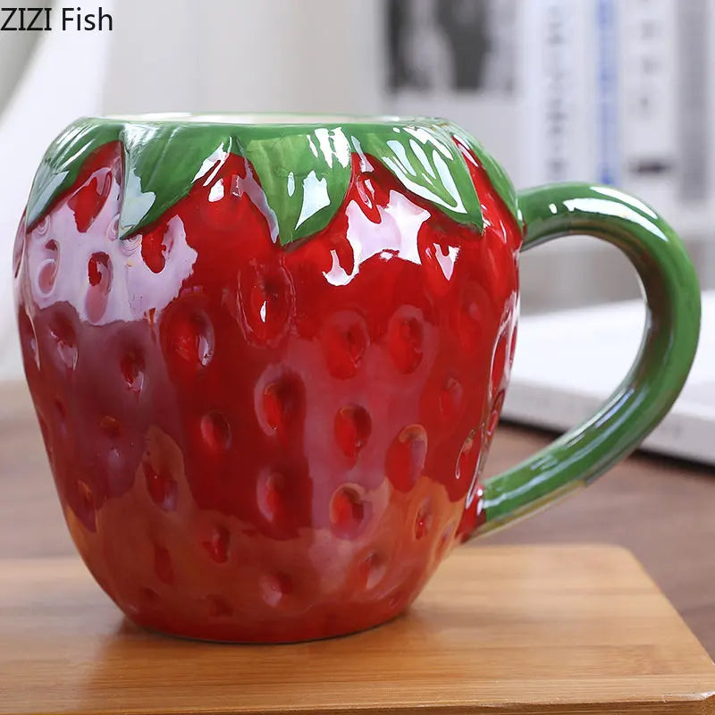 Funky Fruit Fiesta Mug - Sip Your Way to a Sunny Morning!