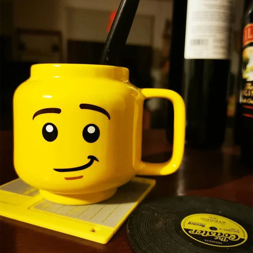 Cheeky Charm Cartoon Mug: Sip with a Smile!