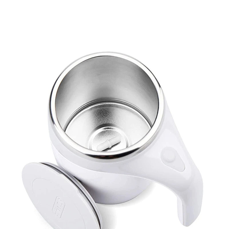 Smart Spin Mug: The Ultimate Automatic Stirring Cup for Effortless Coffee & Tea