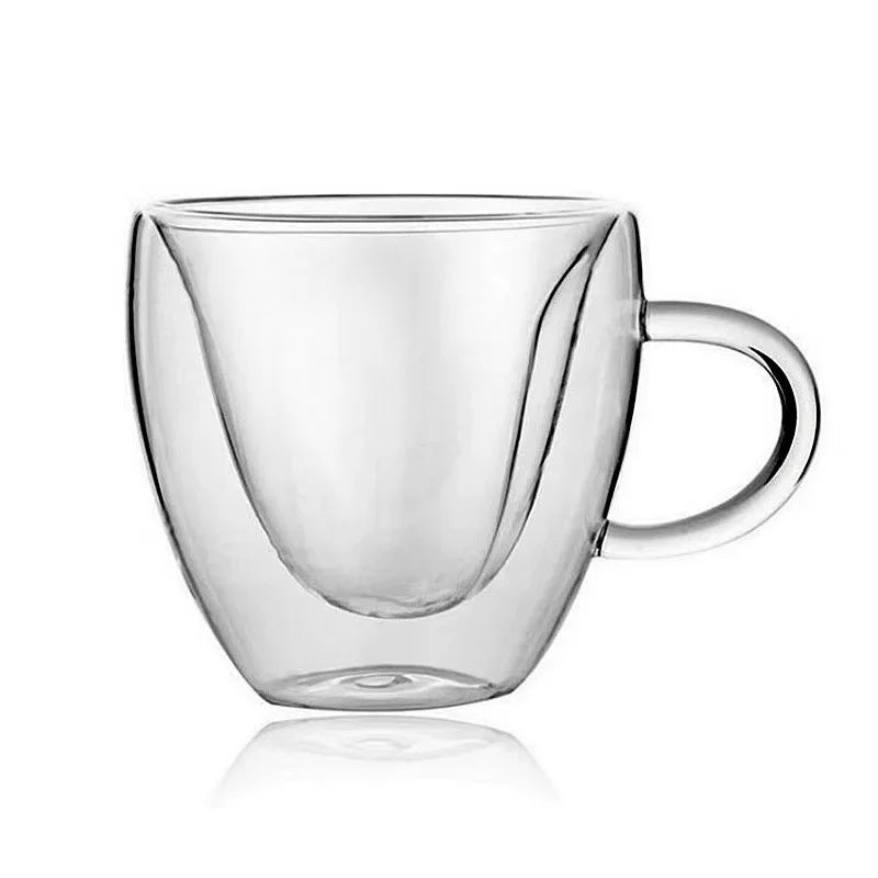 Heartfelt Charm: Double Wall Insulated Love Mug - Perfect Gift for Tea and Coffee Lovers