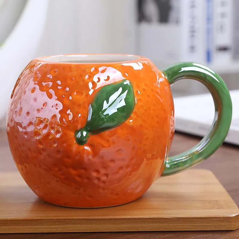 Funky Fruit Fiesta Mug - Sip Your Way to a Sunny Morning!