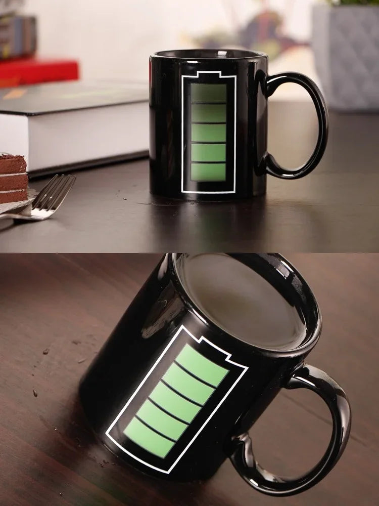 Magic Heat-Activated Color Changing Mug: The Fun Surprise