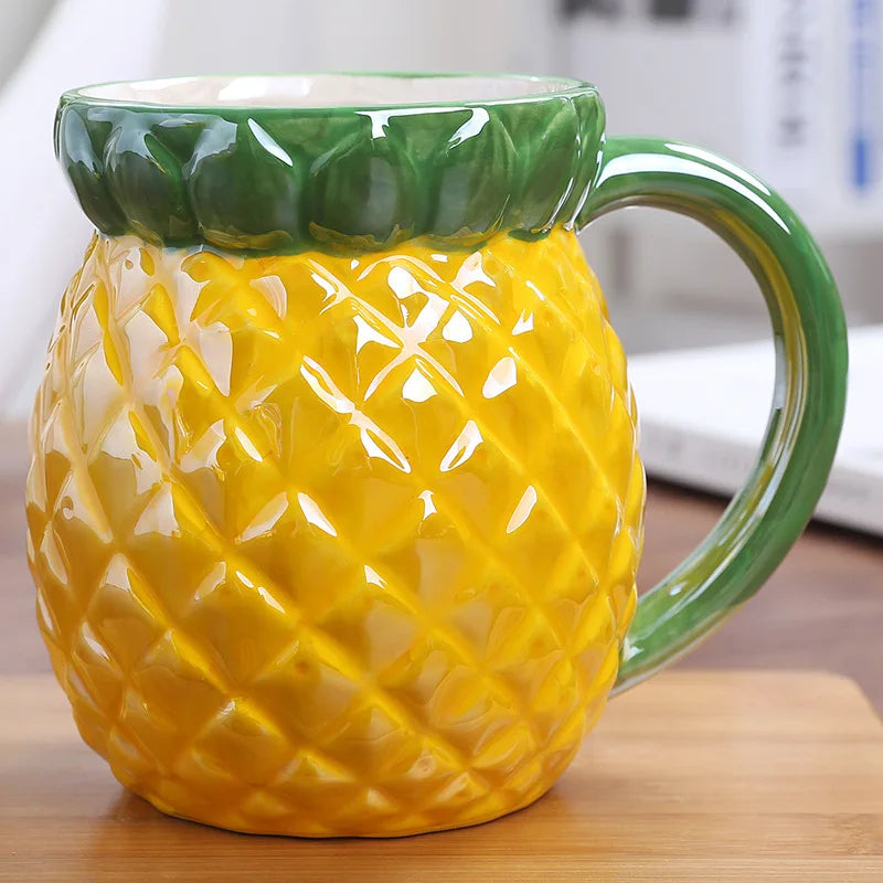 Funky Fruit Fiesta Mug - Sip Your Way to a Sunny Morning!