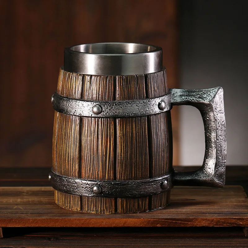 Crafty Cedar Beer & Coffee Mug: The Perfect Sip for Every Brew 500ml
