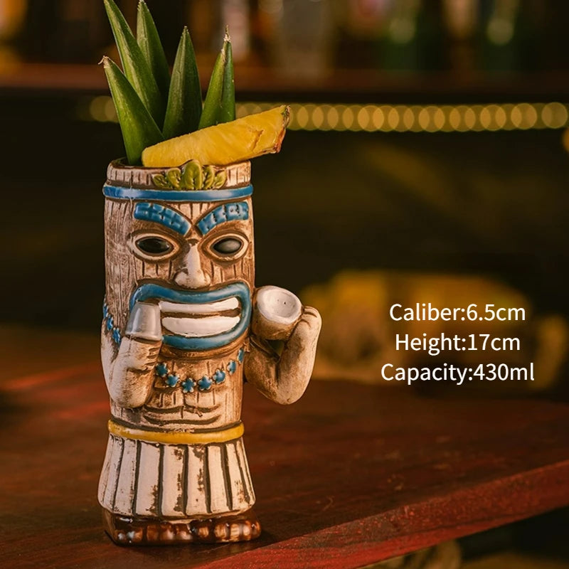 Tiki Time: Hawaiian Style Zombie Cocktail Mug