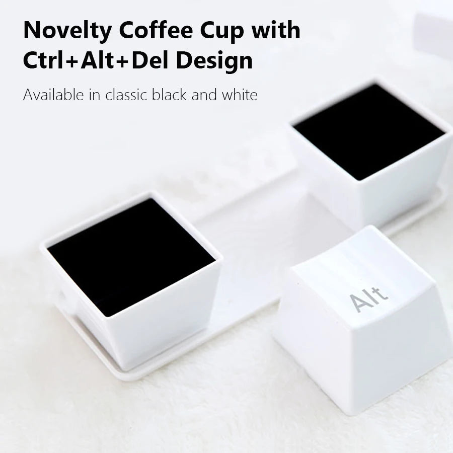 Ctrl, Alt, Del - The Ultimate Techie Mug Set for Office Vibes