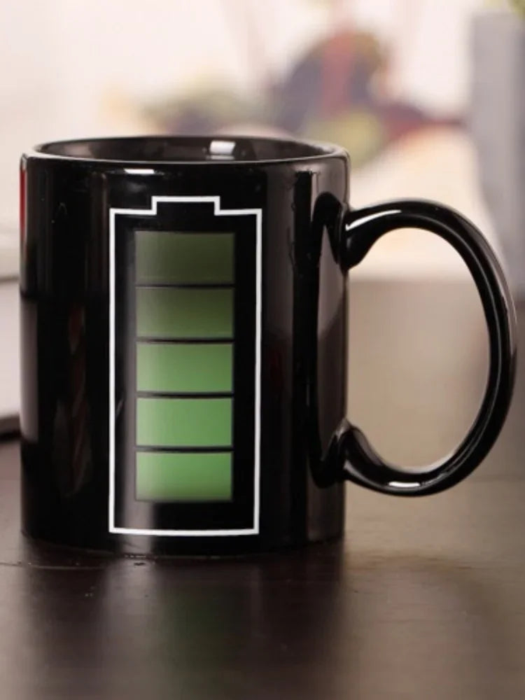 Magic Heat-Activated Color Changing Mug: The Fun Surprise