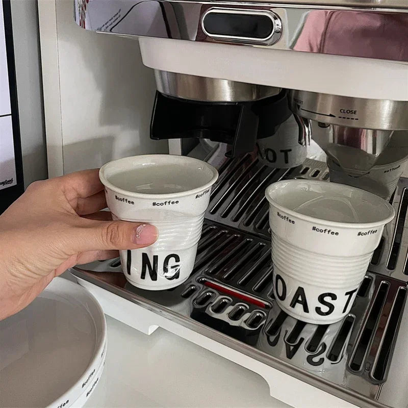 Chic Nordic Whimsy: The 200ml Sarcastic Sip Mug