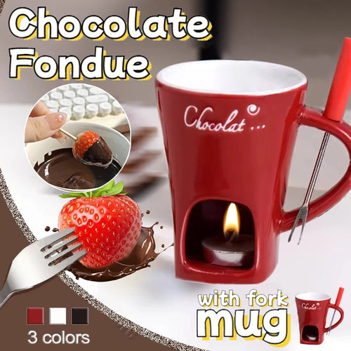 Choco Bliss Fondue Mug: Indulge in Sweet Moments