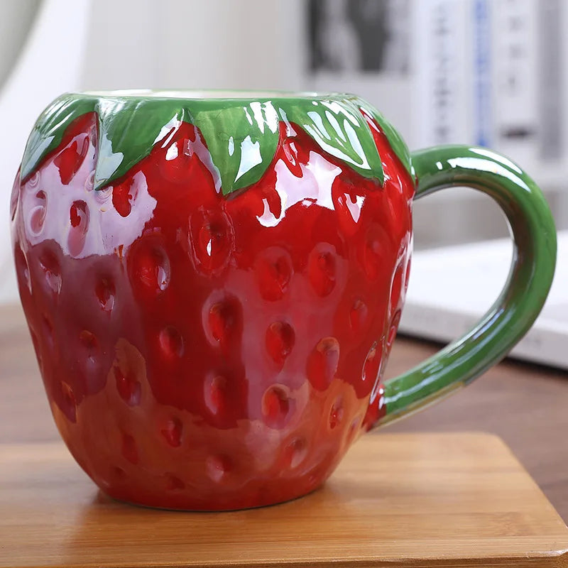 Funky Fruit Fiesta Mug - Sip Your Way to a Sunny Morning!