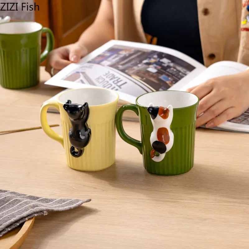 Whiskers & Whimsy: The Purr-fect Cat Mug for Coffee Lovers
