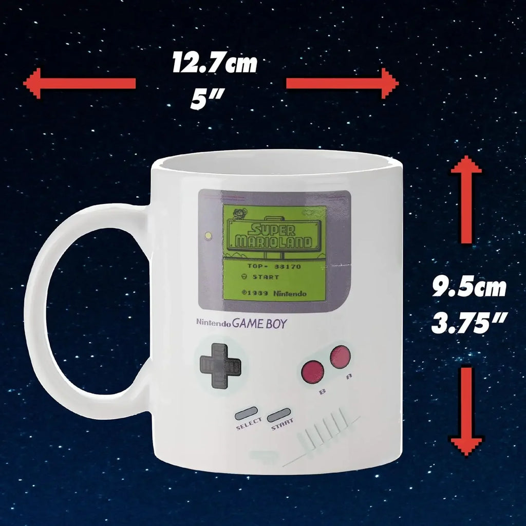 Turn Back Time: Retro Gameboy Heat Changing Mug – Perfect Gift for Gamers and 90s Nostalgia!