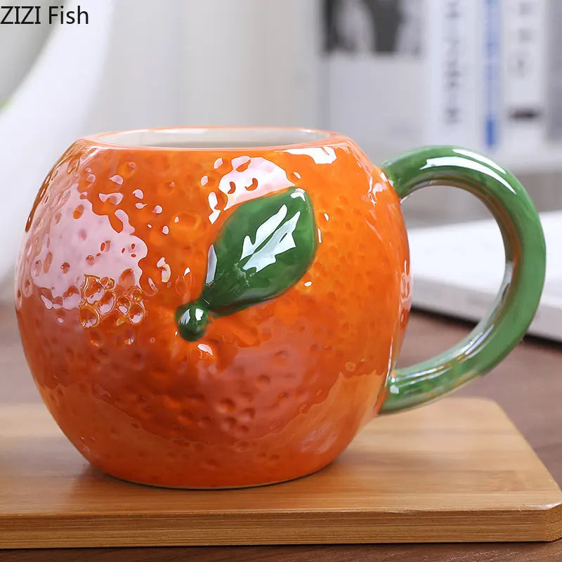 Funky Fruit Fiesta Mug - Sip Your Way to a Sunny Morning!