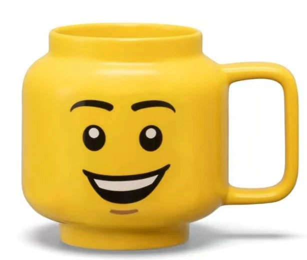 Cheeky Charm Cartoon Mug: Sip with a Smile!